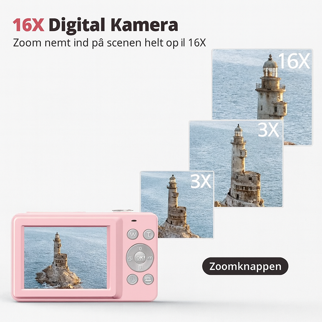 1080p Video Retro Kamera für Damen - Image 7