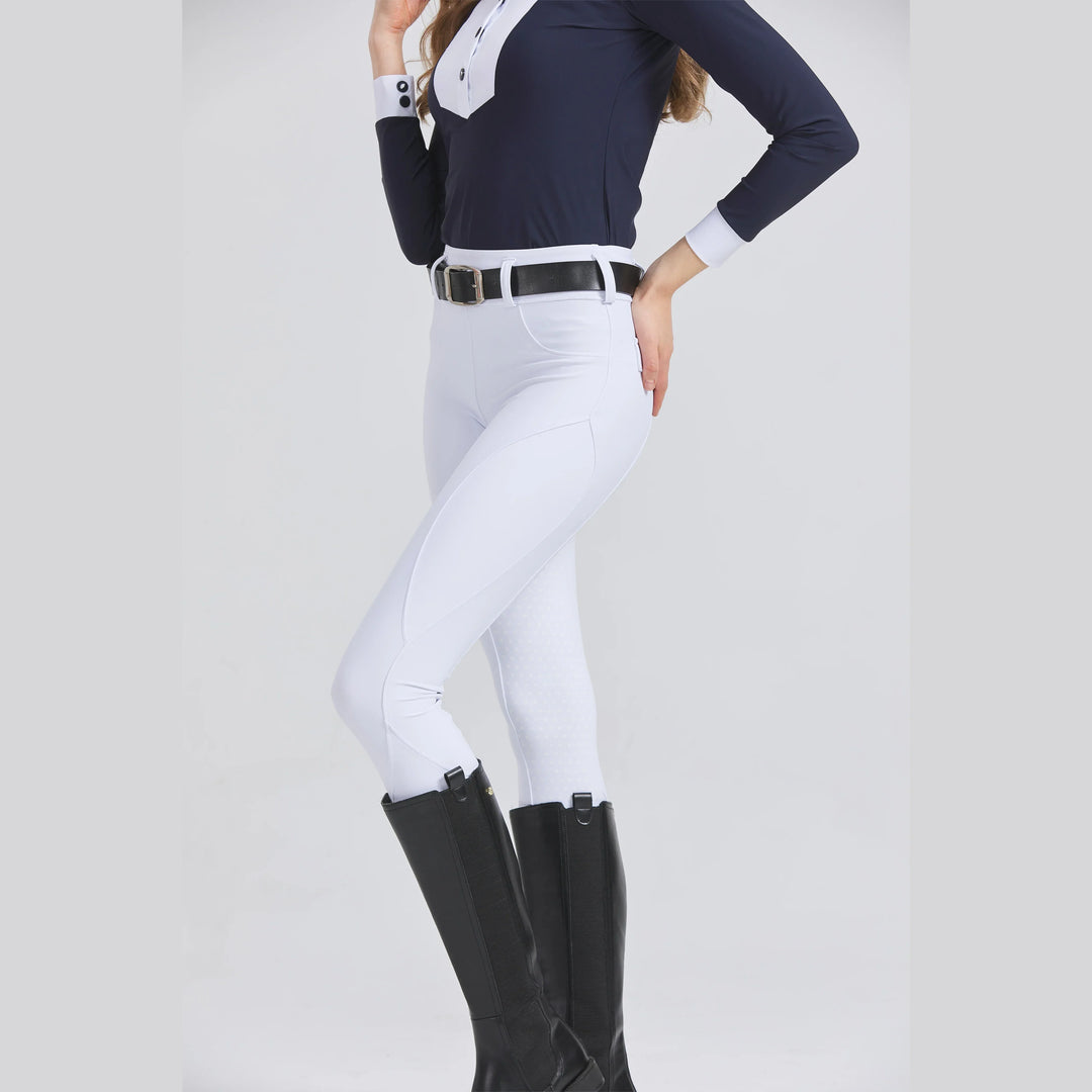 Reithose mit hohem Bund für Damen - Image 1