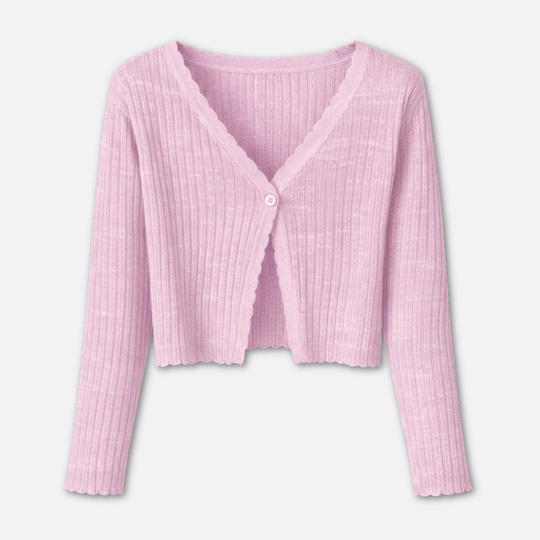 Weiche Sommer-Strickjacke für Damen | Strickcardigan