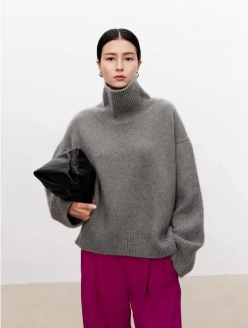 Oversized Strickpullover für Damen - Image 1
