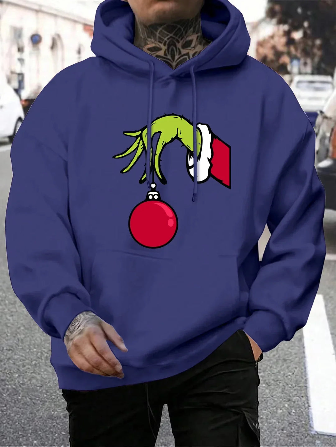 Hoodie mit Grafikdruck für Herren - Image 7