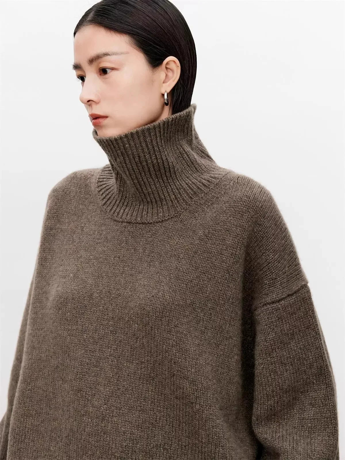Oversized Strickpullover für Damen - Image 3