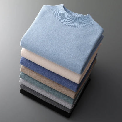 Rollkragen Gerippter Strickpullover für Herren - Image 16