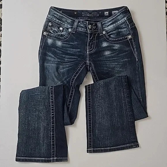 Bootcut Jeans mit niedrigem Bund für Damen - Image 3