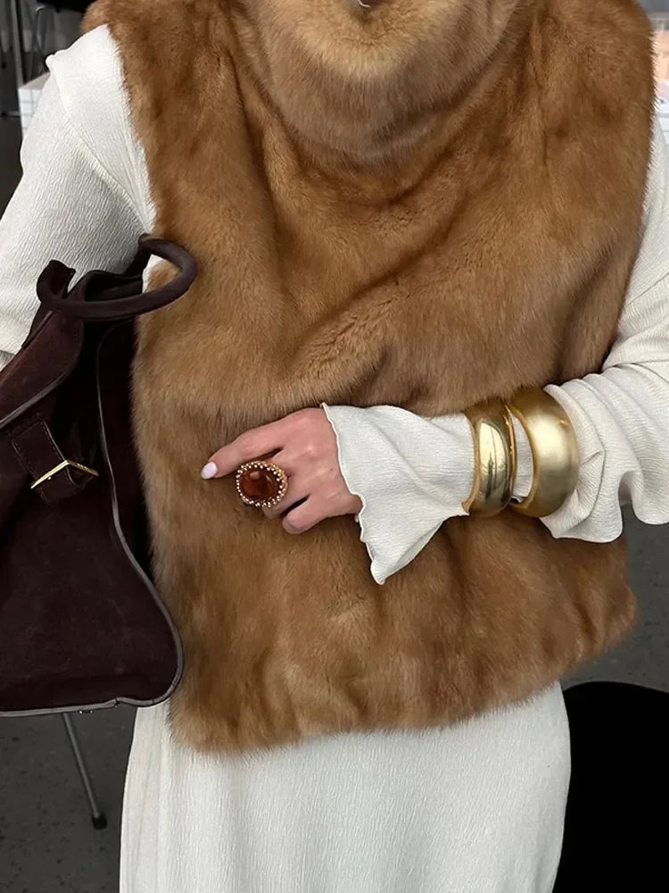 Statement-Kragen Weste für Damen - Image 6