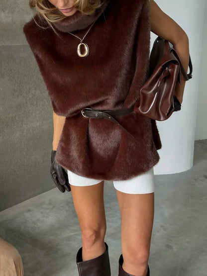 Statement-Kragen Weste für Damen - Image 5