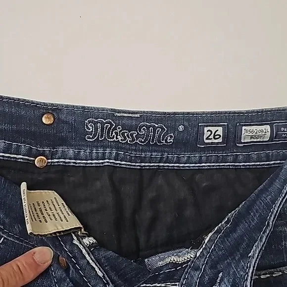 Bootcut Jeans mit niedrigem Bund für Damen - Image 4