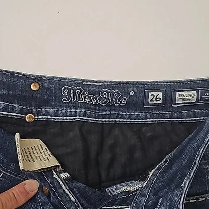 Bootcut Jeans mit niedrigem Bund für Damen - Image 4