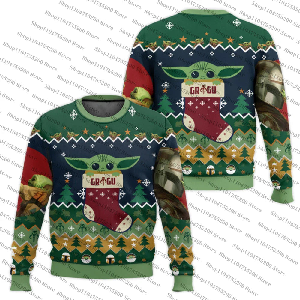 Langärmliger Rundhals-Pullover für Herren - Image 1