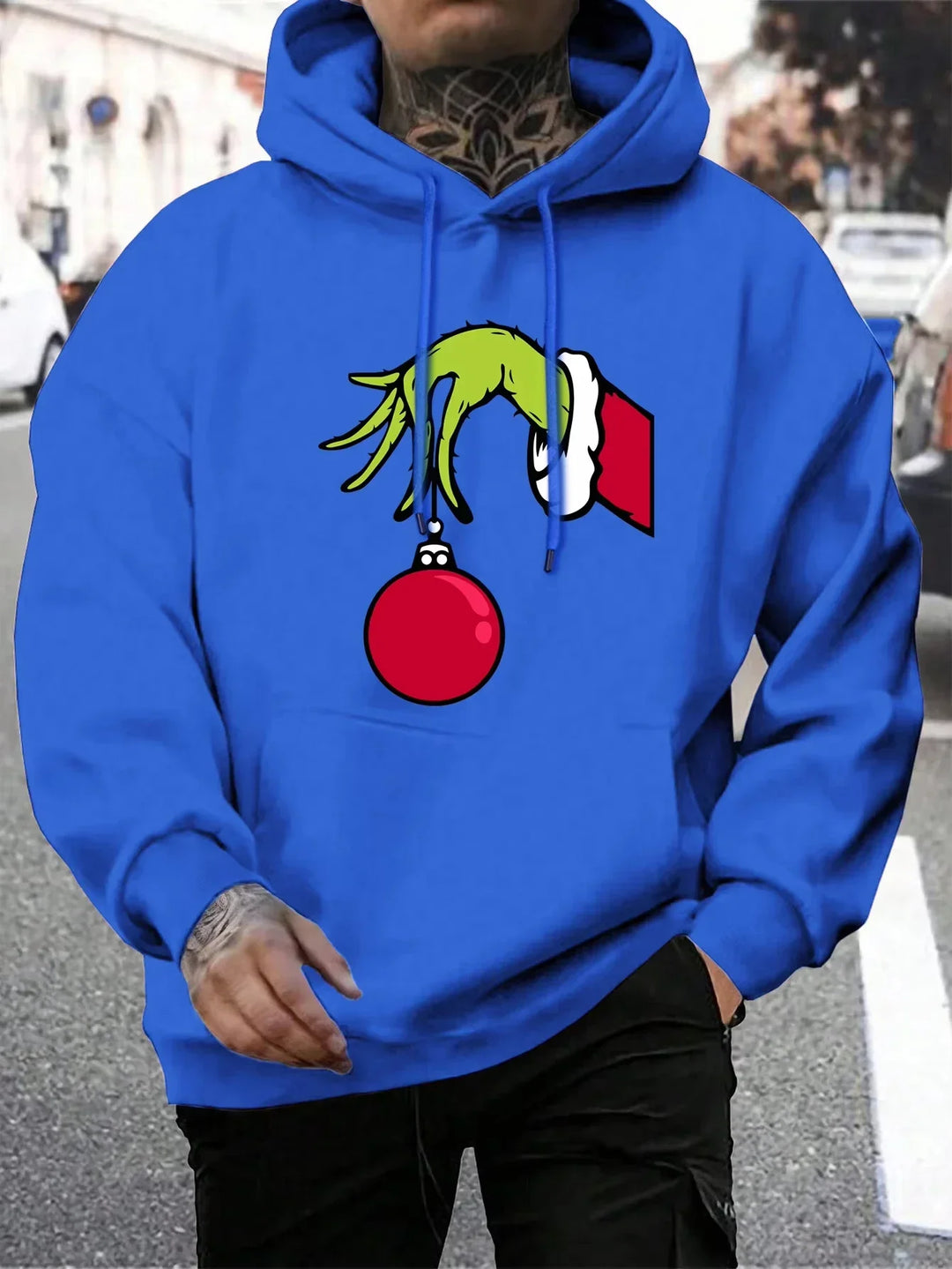 Hoodie mit Grafikdruck für Herren - Image 3