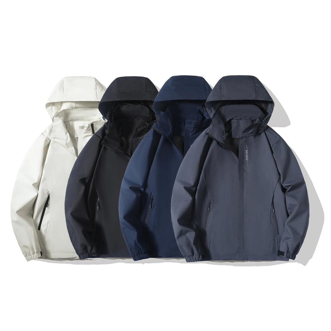 Regenjacke mit Kapuze für Herren - Image 4