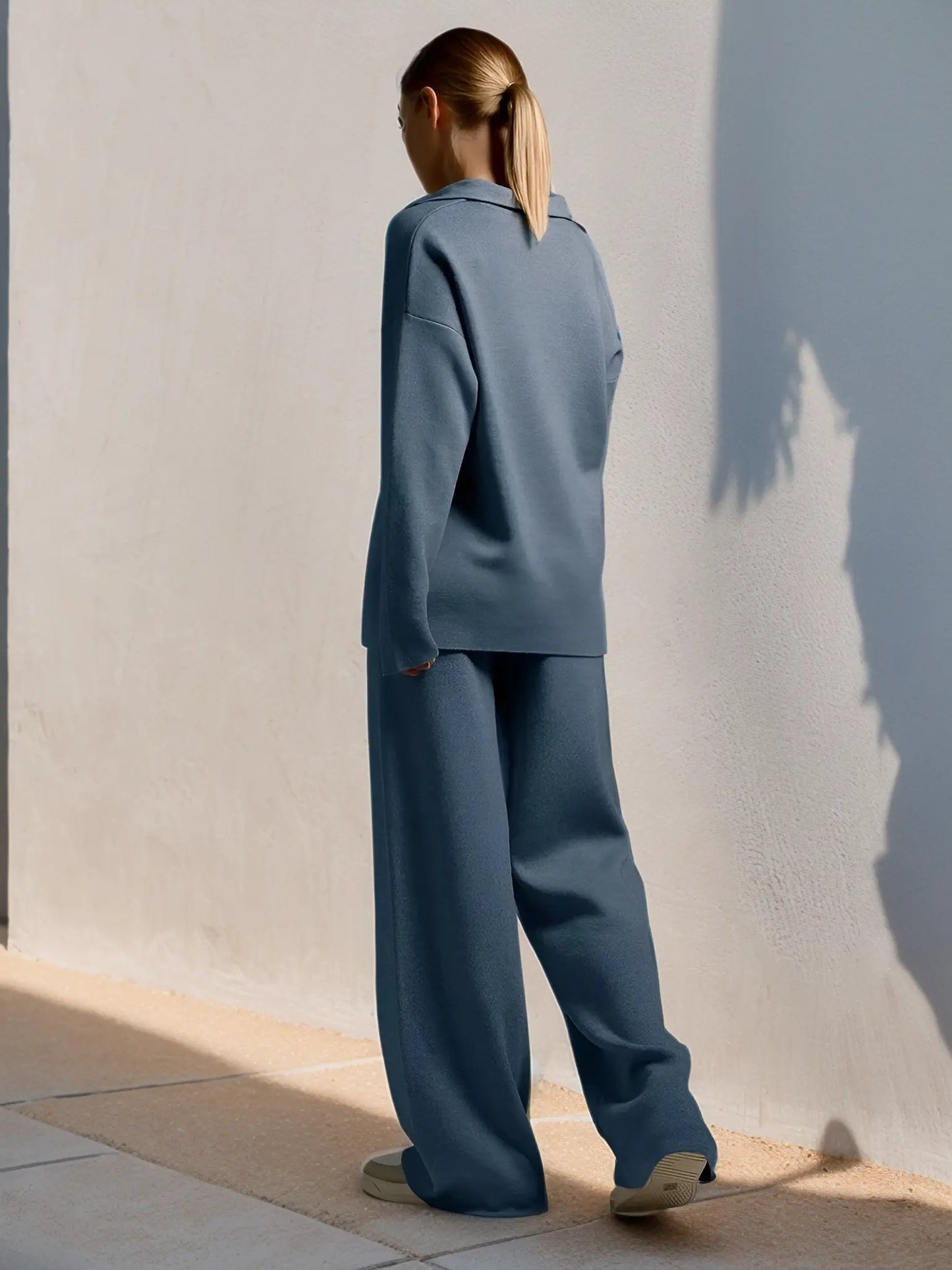 Weitbeiniges Activewear-Set für Damen - Image 6