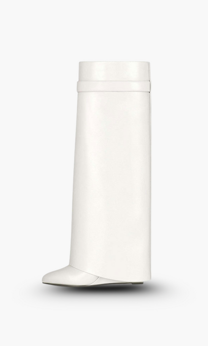 Keilabsatz-Kniehohe Stiefel für Damen - Image 18