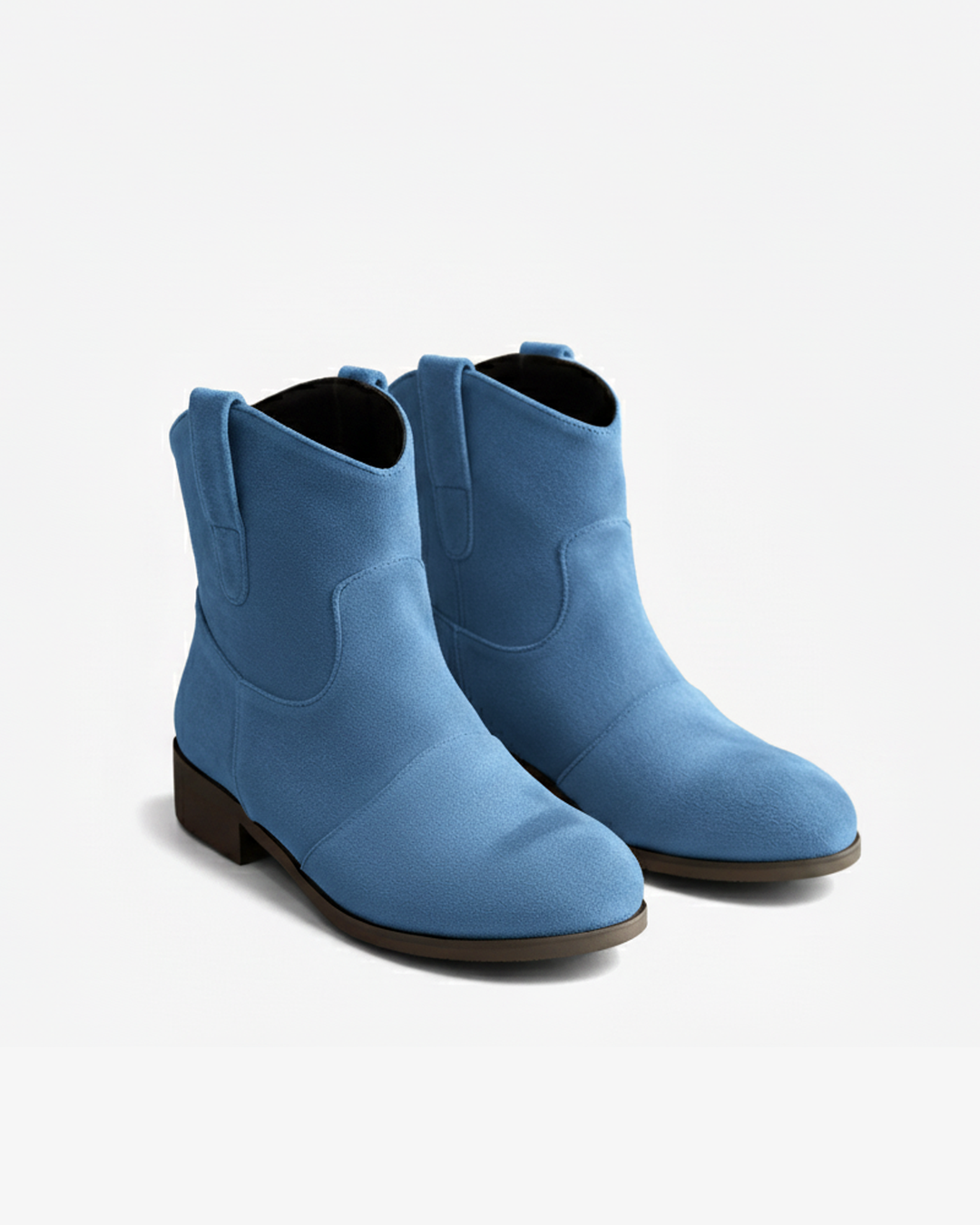 Western Cowboy Stiefeletten mit Absatz in Ankle-Höhe für Frauen