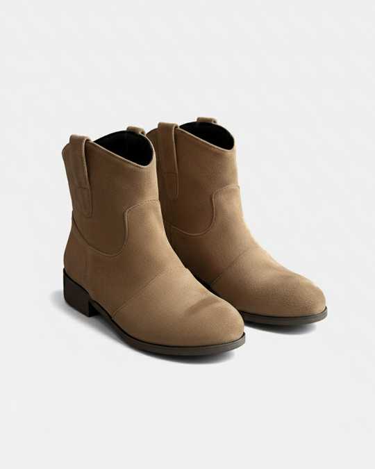 Western Cowboy Stiefeletten mit Absatz in Ankle-Höhe für Frauen