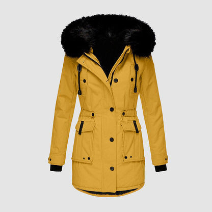 Anorak Jacke mit Fellkapuze für Damen - Image 7