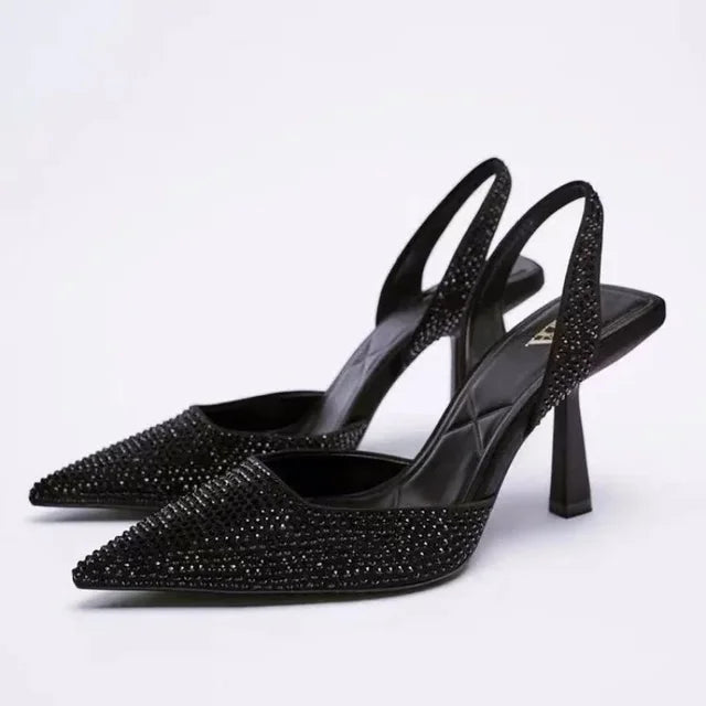 Pumps mit spitzer Zehenpartie und Slingback-Absatz für Damen - Image 4