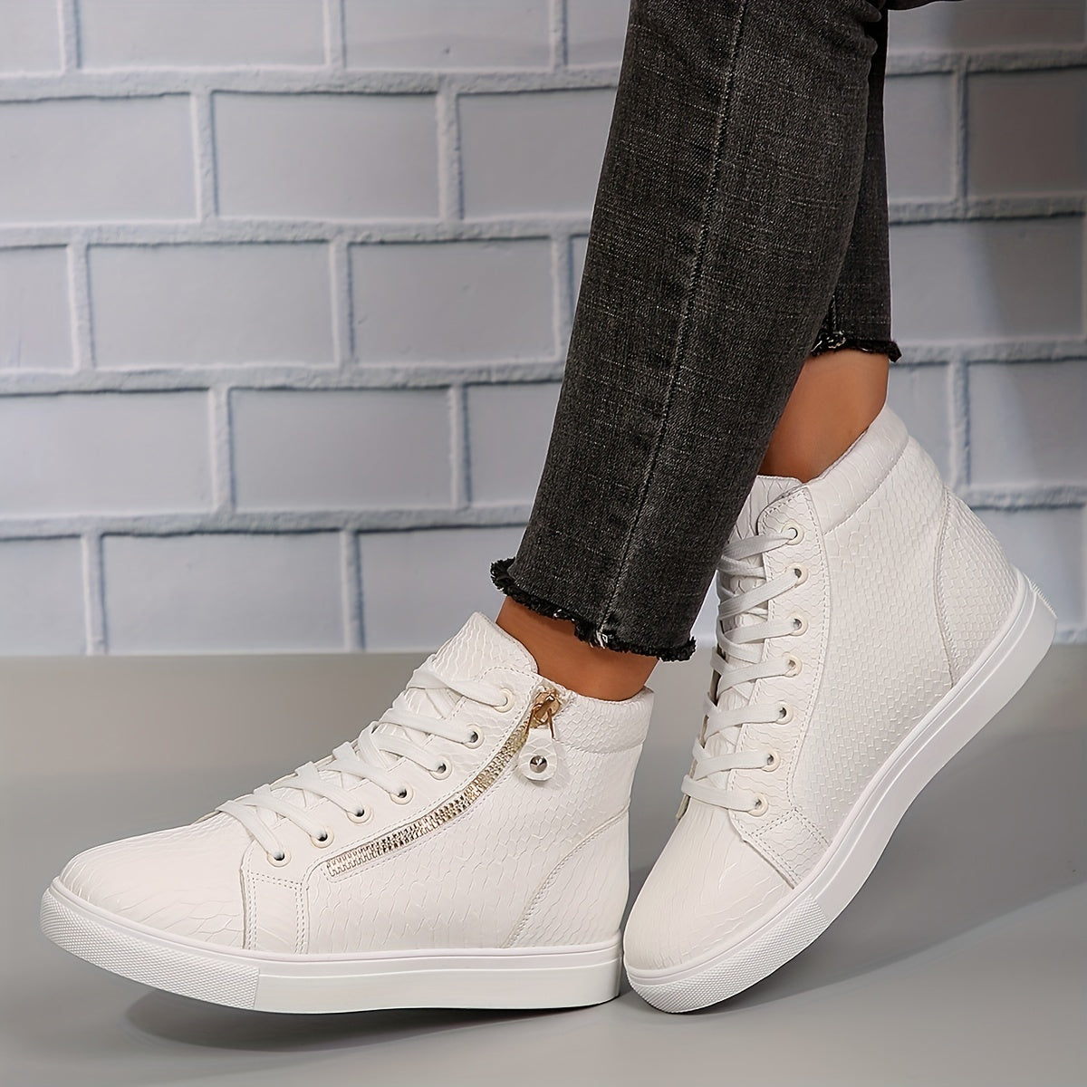 Plateau High Top Sneaker für Damen - Image 5