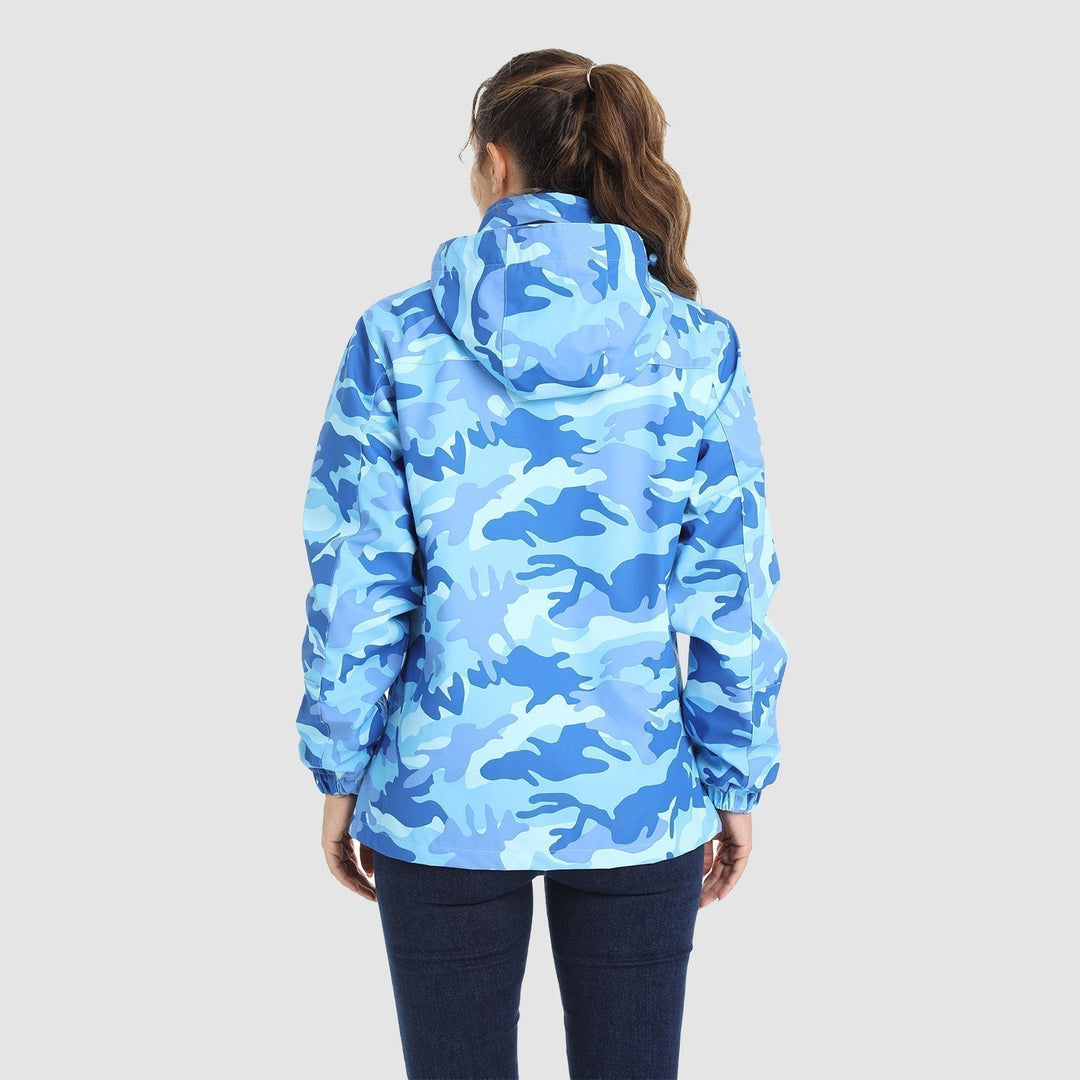 Image of Damen 3-in-1 Outdoorjacke mit Kapuze
