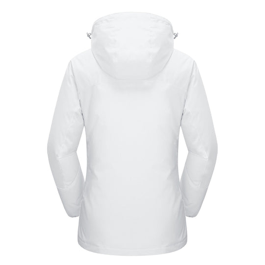 Image of Damen 3-in-1 Outdoorjacke mit Kapuze