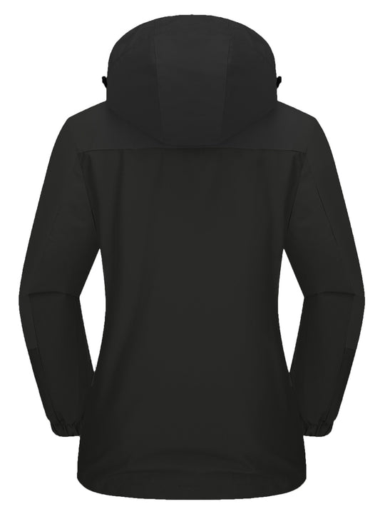 Image of Damen 3-in-1 Outdoorjacke mit Kapuze