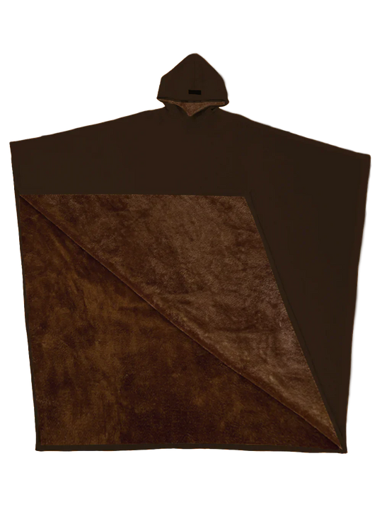 Image of Damen Oversized Tragbare Kapuzen-Decke