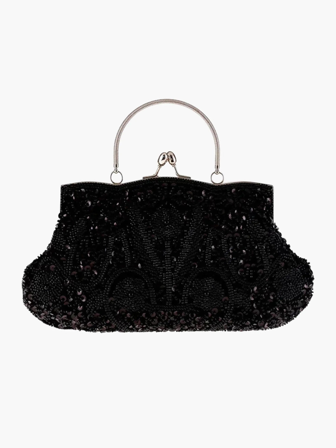 Image of Damen Pailletten Top Handle Clutch