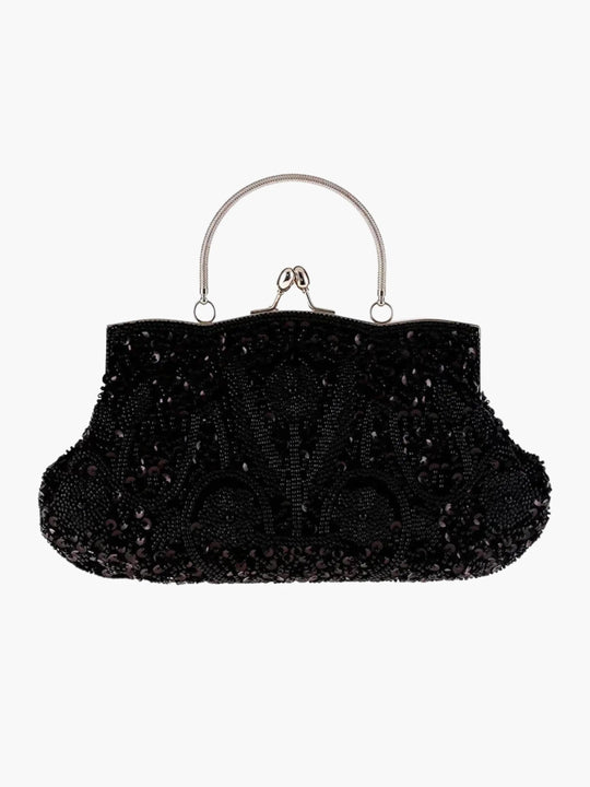 Image of Damen Pailletten Top Handle Clutch