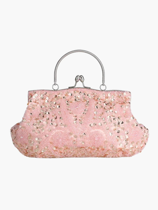 Image of Damen Pailletten Top Handle Clutch