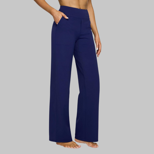 Image of Damen Wide Leg Hosen