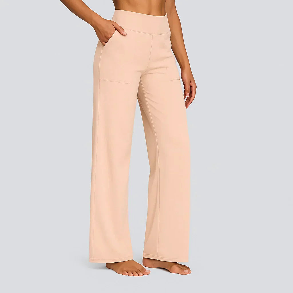 Image of Damen Wide Leg Hosen