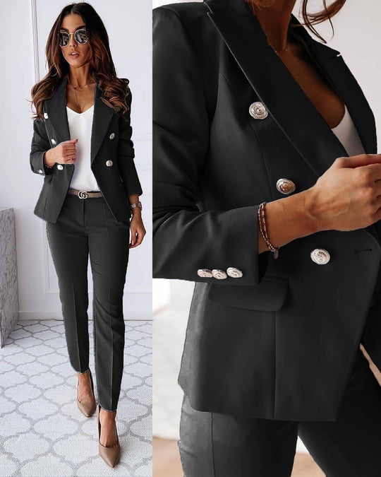 Image of Damen Zweiteiler Blazer Set
