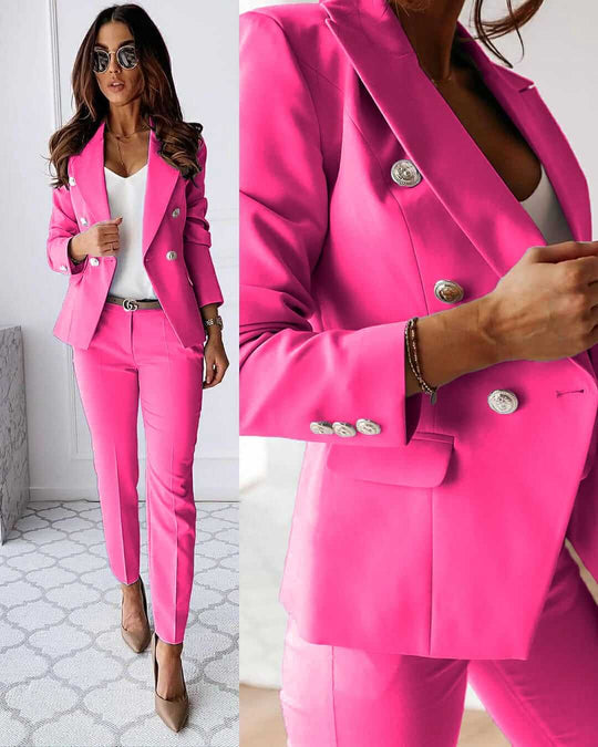 Image of Damen Zweiteiler Blazer Set