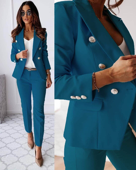 Image of Damen Zweiteiler Blazer Set