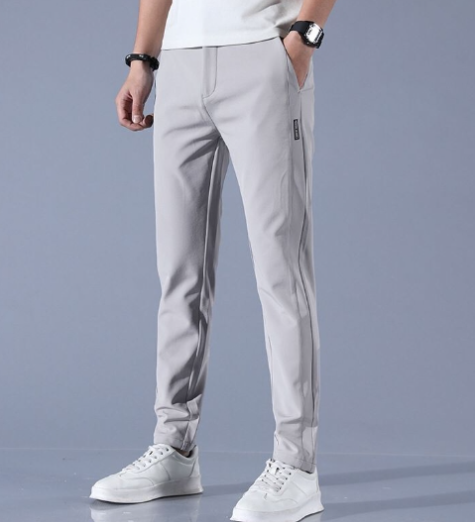 Herren Hose Grau