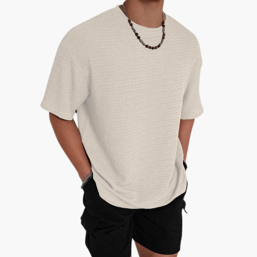 Image of Herren Oversized Rundhals T-Shirt