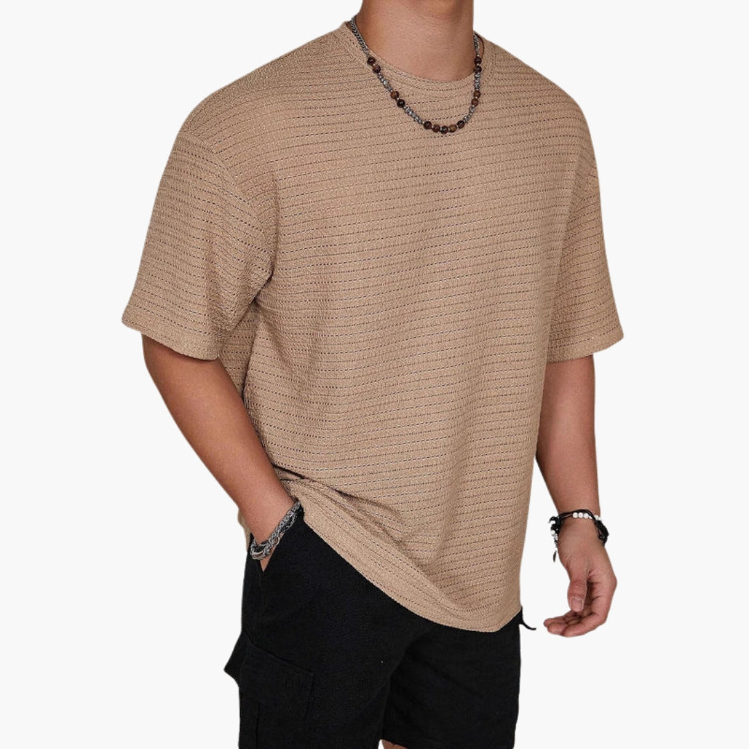 Image of Herren Oversized Rundhals T-Shirt