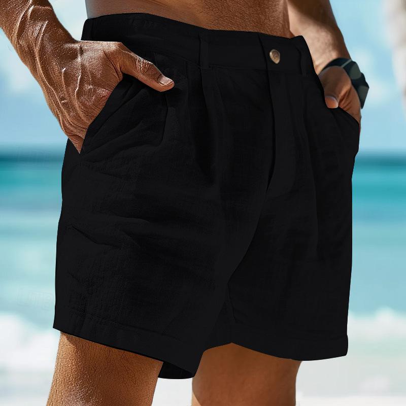 Plissierte Freizeitshorts für Herren - Image 2