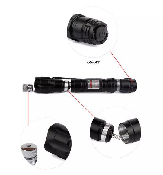 Wiederaufladbarer grüner Laserpointer für Damen - Image 10