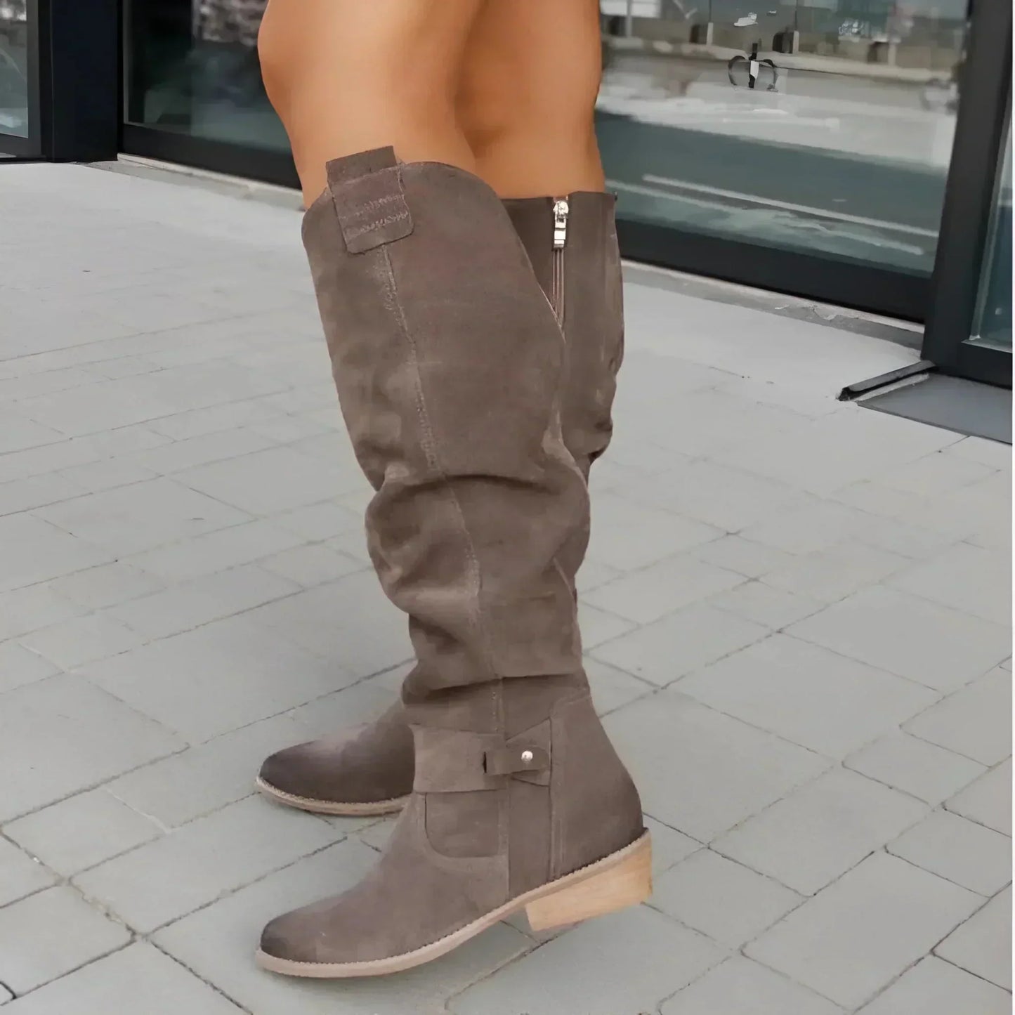 Slouch Kniehohe Stiefel für Damen - Image 5